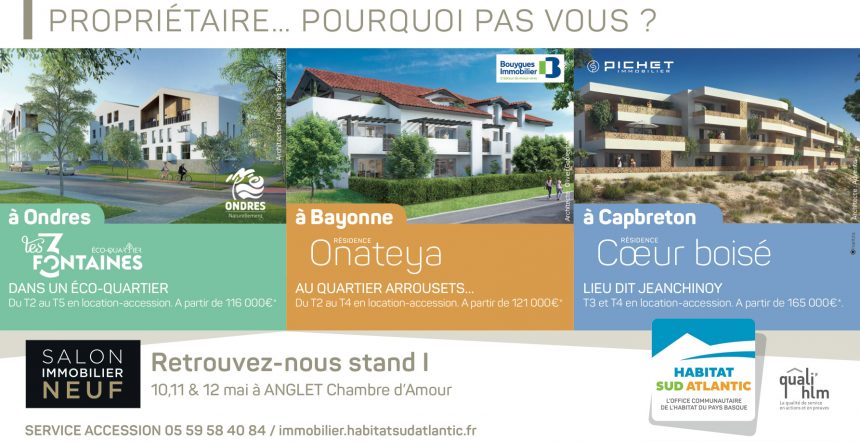 RDV à Anglet les 10,11 et 12 mai !