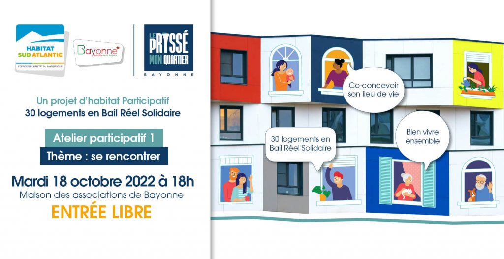 Le Prissé à Bayonne : le premier atelier Habitat Participatif