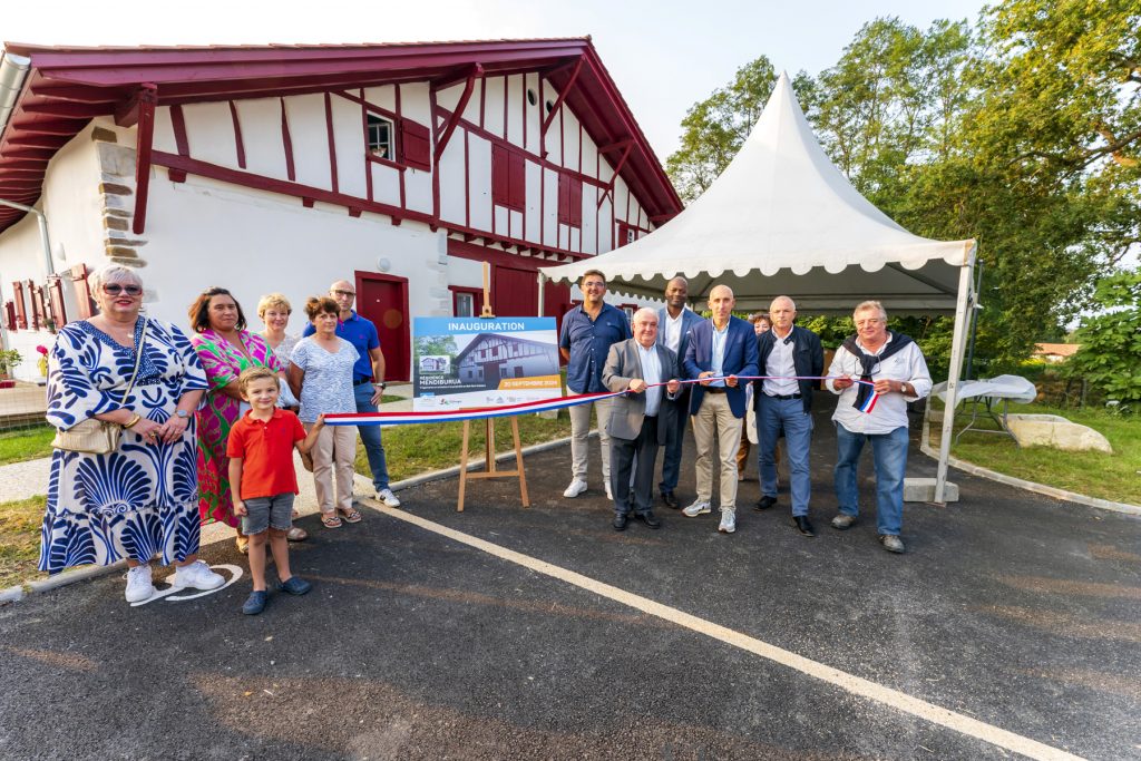 Mendiburua à Villefranque inaugurée