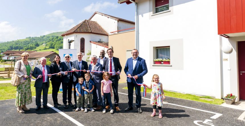 Inauguration du programme Elizagibel à Saint- Michel