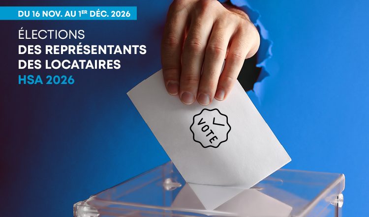 Élections des représentants des locataires HSA 2026