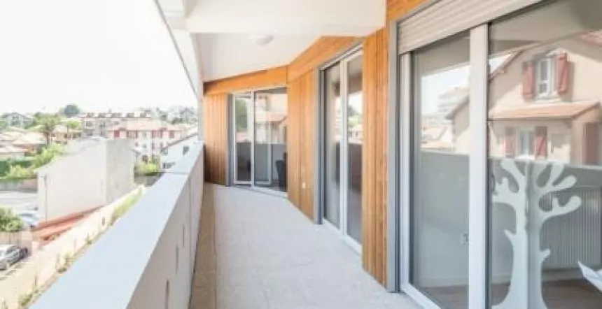 Rivadour à Bayonne, balcon