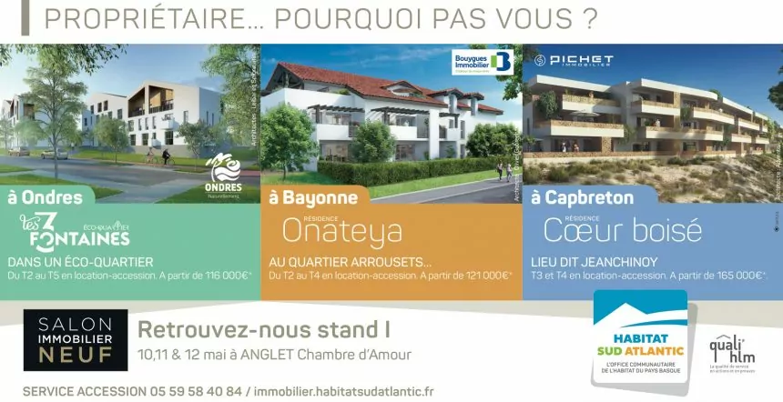 RDV à Anglet les 10,11 et 12 mai !