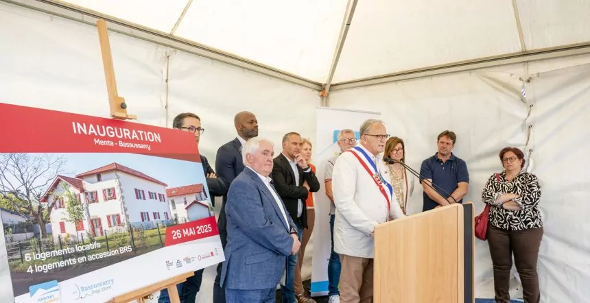 Menta à Bassussarry inauguré !